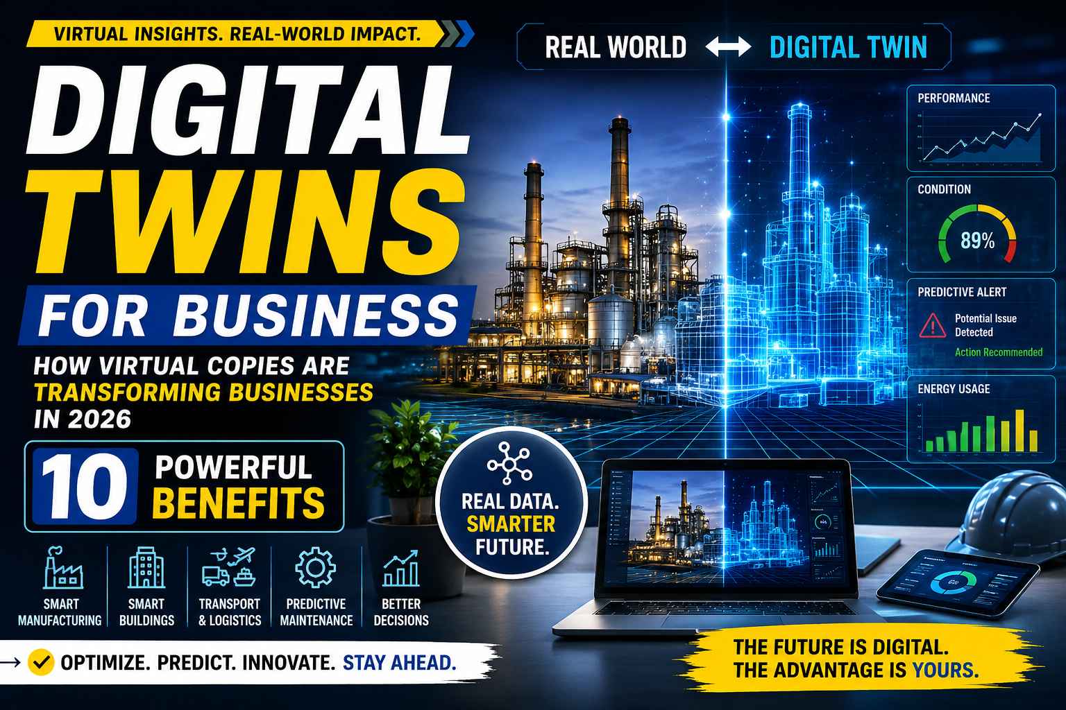 Digital Twins: How Virtual Copies Are Transforming Real-World Businesses in 2026